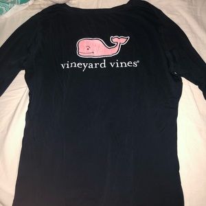 vineyard vines navy long sleeve